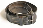 leren riem wo2 of ouder leger politie nederland frankrijk ?, Ophalen of Verzenden, Landmacht, Nederland, Kleding of Schoenen