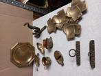Lot van diverse vintage koperen artikelen, Antiek en Kunst, Antiek | Koper en Brons, Ophalen of Verzenden