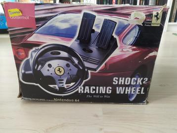 Guillemot Nintendo 64 Shock² racing wheel (stuurtje)