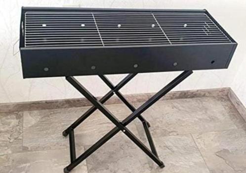 Houtskoolbarbeque klapbare BBQ Grilloppervlak 82 x 32 cm, Tuin en Terras, Houtskoolbarbecues, Nieuw, Ophalen of Verzenden