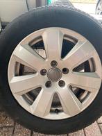 Audi velgen met winterbanden 225 55 16, Auto-onderdelen, Banden en Velgen, Ophalen, Gebruikt, 16 inch, Banden en Velgen