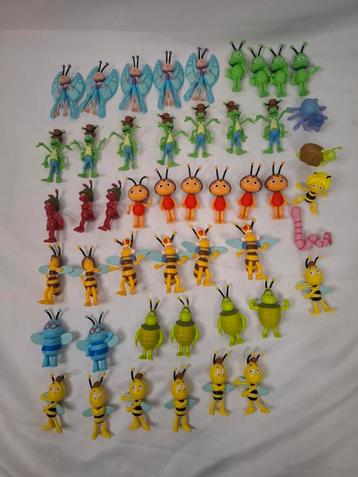 Grote verzameling/partij Maja de Bij verzamelpoppetjes  beschikbaar voor biedingen