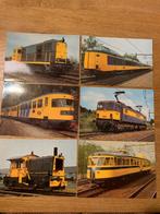 Nederlamdse spoorwegen treinen ansichtkaarten, Verzenden, Trein, Kaart of Prent
