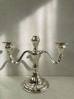KANDELAARS EP BRASS VERZILVERD, Ophalen of Verzenden