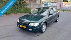 Mazda 323 1.5i LS LET OP : LOOPT ONREGELMATIG, Auto's, Mazda, Stof, Zwart, 4 cilinders, 400 kg