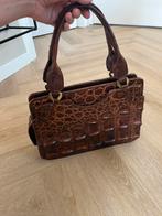 Vintage handtas krokodillen leer, Ophalen of Verzenden, Handtas