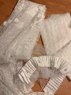 5 x Gordijnen gebroken wit, Huis en Inrichting, Stoffering | Gordijnen en Lamellen, 100 tot 150 cm, 100 tot 150 cm, Ophalen of Verzenden