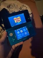 Nintendo 3DS, Spelcomputers en Games, Met games, Blauw, Ophalen of Verzenden, 3DS