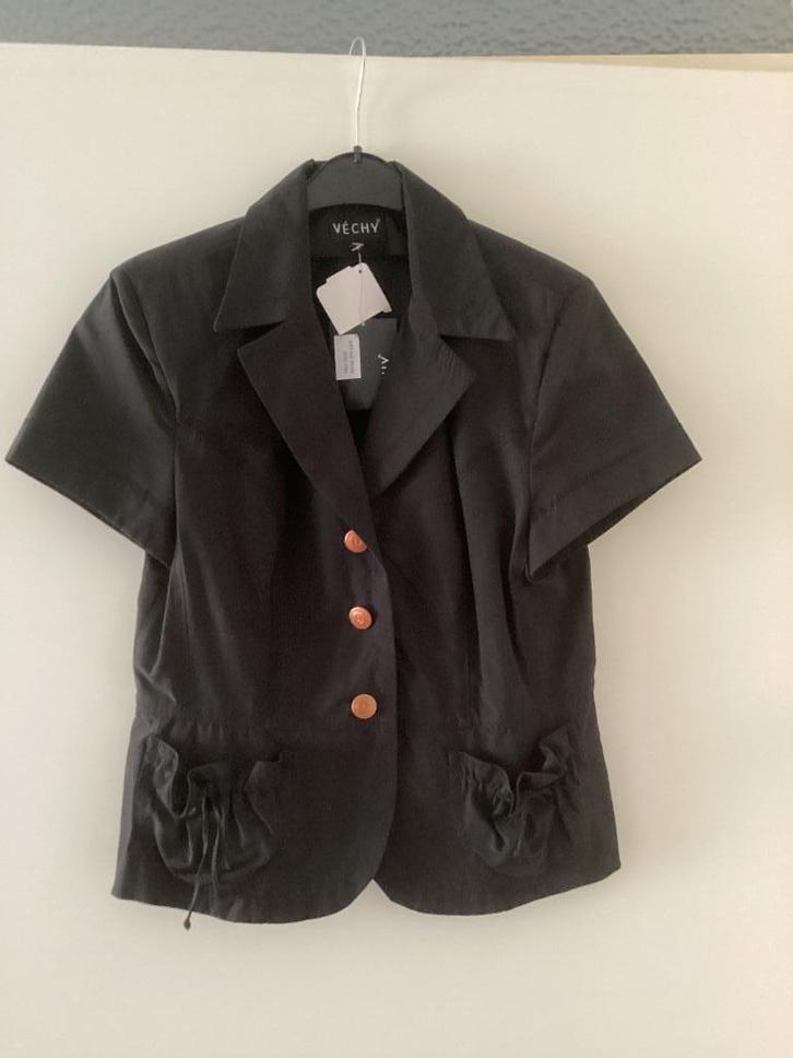 Nieuw zwart blouseje Véchy, maat 40/42, Kleding | Dames, Blouses en Tunieken, Nieuw, Maat 38/40 (M), Zwart, Ophalen