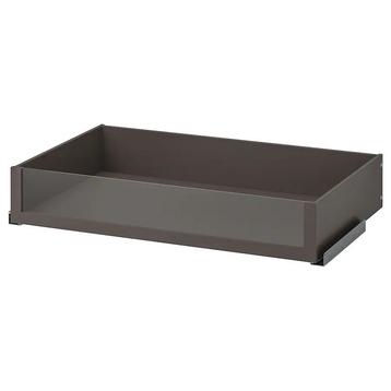 Ikea Komplement lade met glazen front 100 x 58 zwartbruin beschikbaar voor biedingen
