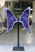 Exclusieve Amethist Butterfly Geode op Standaard 131 cm, Verzamelen, Ophalen