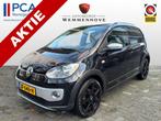 Volkswagen up! 1.0 cross up! BlueMotion (bj 2013), Auto's, Stof, Gebruikt, 4 stoelen, Zwart