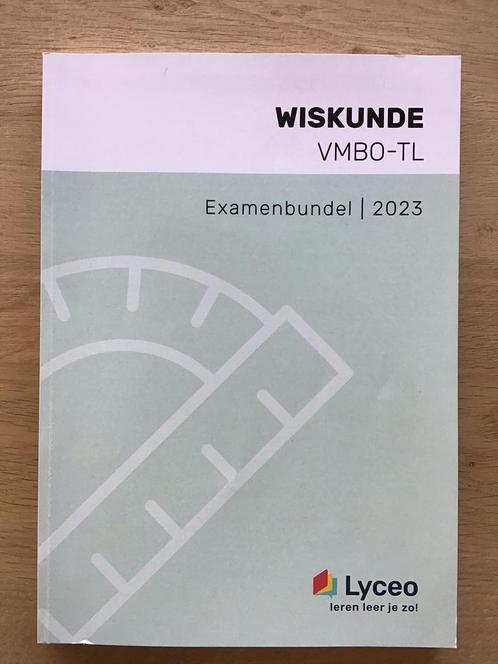 Examenbundel Lyceo Wiskunde vmbo-tl 2023, Boeken, Schoolboeken, Zo goed als nieuw, Overige vakken, VMBO, Ophalen of Verzenden