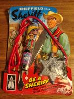 Sheffield Made Set - BE A SHERIFF - 60/70 Jaren Cowboy Toy, Antiek en Kunst, Antiek | Speelgoed, Verzenden