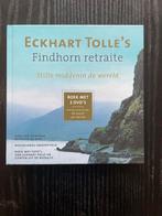 Eckhart Tolle's Findhorn retraite (boek+2 DVD's), Ophalen of Verzenden, Zo goed als nieuw, Spiritualiteit algemeen, Achtergrond en Informatie