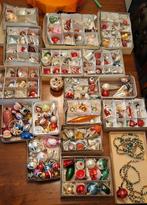 Verzameling antieke oude en vintage kerstballen, Ophalen of Verzenden