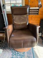 Prominent relaxfauteuils elektrisch op accu, Huis en Inrichting, Fauteuils, Ophalen, Gebruikt, 50 tot 75 cm, Leer