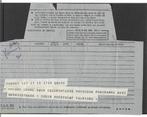 1953 France Telegram, Verzamelen, Verzenden