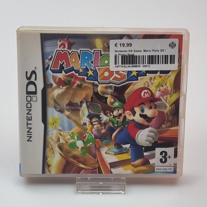 Nintendo DS Game: Mario Party DS | In Prima Staat, Spelcomputers en Games, Games | Nintendo DS, Zo goed als nieuw