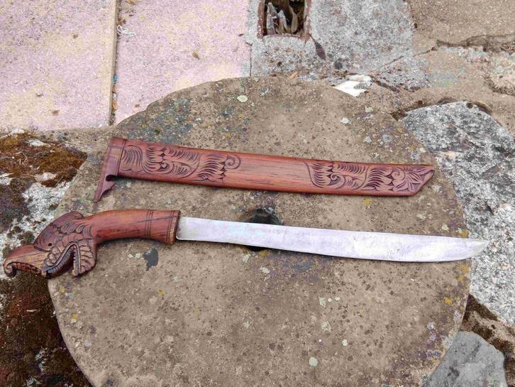 Indische golok of parang, Antiek en Kunst, Kunst | Niet-Westerse kunst, Verzenden