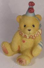 Cherished Teddies Feestbeer, Ophalen of Verzenden, Zo goed als nieuw, Beeldje, Cherished Teddies