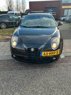 Alfa Romeo MiTo 1.4 Turbo 114KW 2008 Zwart, Auto's, Alfa Romeo, Voorwielaandrijving, Zwart, 4 cilinders, Metallic lak