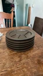 Gratis Vintage Gourmetborden, 6 stuks gratis, Huis en Inrichting, Keuken | Servies, Ophalen, Zo goed als nieuw, Glas, Overige stijlen