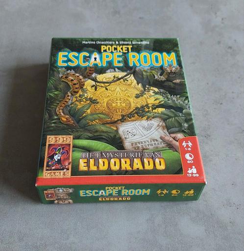 999 GAMES Escape Room - Het mysterie van Eldorado  NIEUW!!, Hobby en Vrije tijd, Gezelschapsspellen | Overige, Nieuw, Ophalen of Verzenden