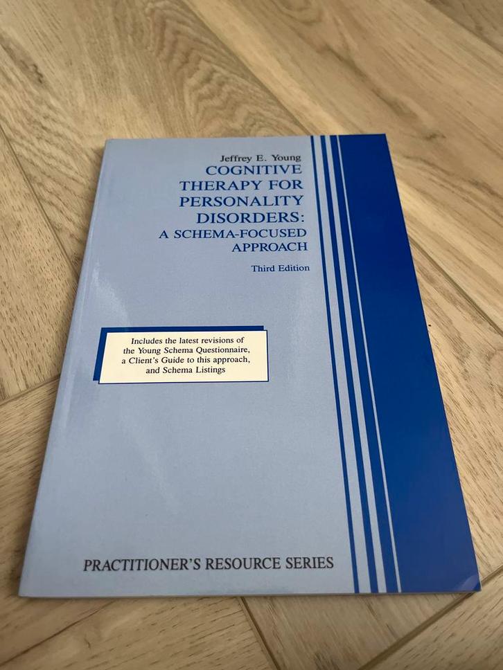 Cognitieve Therapie Persoonlijkheidsstoornissen - Young, Boeken, Psychologie, Zo goed als nieuw, Persoonlijkheidsleer, Ophalen of Verzenden