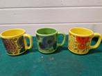mokken jaren 70 vintage 3x, Ophalen of Verzenden