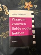 Waarom Vrouwen Liefde Nodig Hebben - Pease, Boeken, Psychologie, Ophalen of Verzenden, Gelezen, Sociale psychologie