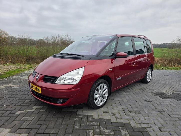 Renault Espace 2.0T Expression 7-per nieuwe APK!, Auto's, Renault, Bedrijf, Te koop, Espace, ABS, Airbags, Airconditioning, Boordcomputer