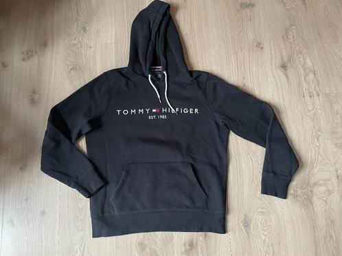 Hoody Tommy Hilfiger zwart maat M, Kleding | Heren, Truien en Vesten, Gedragen, Maat 48/50 (M), Zwart, Ophalen of Verzenden