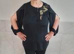 Nieuwe zwarte dames blouse - Maat L, Zwart, Maat 42/44 (L), Nieuw, Ophalen of Verzenden