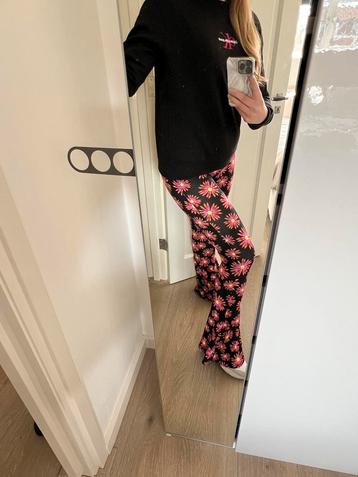 Stieglitz flared legging broek pantalon met bloemen limited 