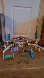 Springset Lisa, Schleich, met toegevoegde paarden., Ophalen of Verzenden, Zo goed als nieuw