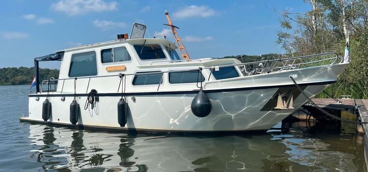 Heck kruiser 950 te koop, Watersport en Boten, Motorboten en Motorjachten, Gebruikt, Staal, 9 tot 12 meter, Diesel, Binnenboordmotor