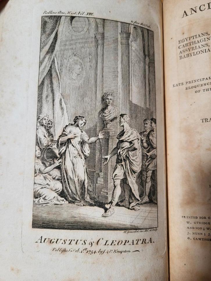 Antiek Engels boek met ex libris, Antiek en Kunst, Antiek | Boeken en Bijbels, Ophalen of Verzenden