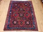 Vintage handgeknoopt perzisch tapijt afshar antiek 203x146, Info@SlatsAntiek.nl, 100 tot 150 cm, Perzisch, 200 cm of meer