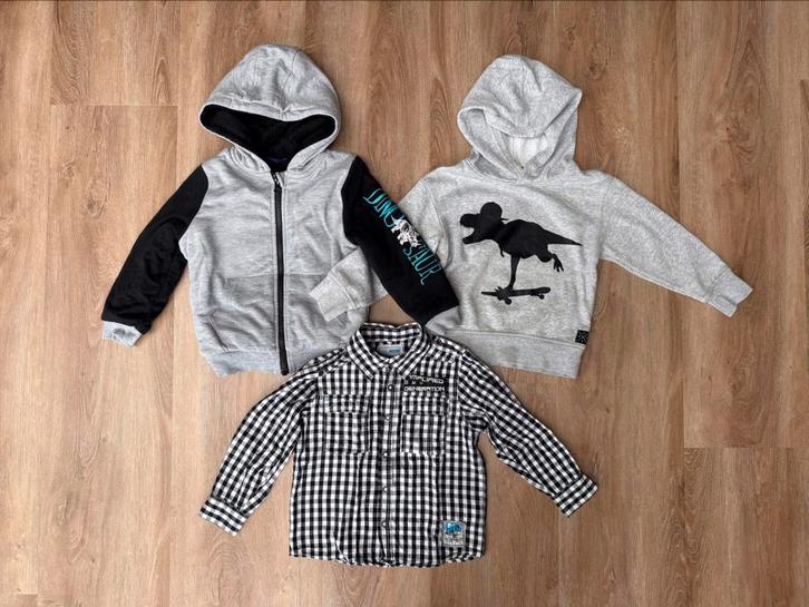 Vest trui en blouse maat 98 104 zwart grijs name it H&M, Kinderen en Baby's, Kinderkleding | Maat 98, Zo goed als nieuw, Jongen