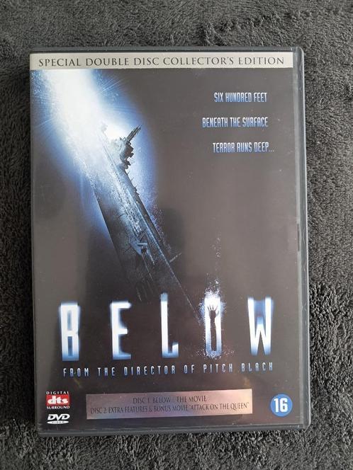 459, BIJNA GRATIS Dvd : Below..2 Disc Special Edition, Cd's en Dvd's, Dvd's | Horror, Zo goed als nieuw, Overige genres, Vanaf 16 jaar