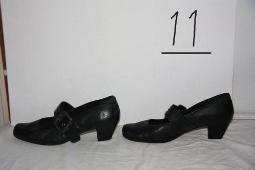 Dames Schoenen, laag met hakje, instap-model, (nr. 11), Kleding | Dames, Schoenen, Zo goed als nieuw, Instappers, Zwart, Verzenden