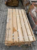 Houten poort op stalen frame, Ophalen, Gebruikt, 100 tot 150 cm, Looppoort