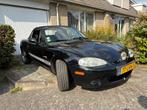 Mazda MX-5 NBFL Exclusuve 1.6i 110pk 2002 Zwart APK 10/2026, Achterwielaandrijving, Zwart, Cabriolet, Zwart