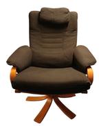 Relax fauteuil, Huis en Inrichting, Fauteuils, Ophalen, Hout, Gebruikt, Minder dan 75 cm