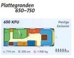 7 persoons caravan te koop, Caravans en Kamperen, Caravans, Rondzit, Hobby, 7 tot 8 meter, Koelkast