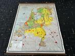 Grote schoolplaat van Nederland (Bakker en Rusch), Ophalen of Verzenden, Aardrijkskunde