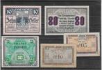 5 Bankbiljetten ( noodgeld ??? ), Postzegels en Munten, Verzenden, Buitenland, Munten