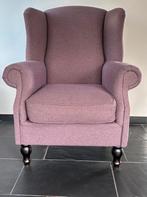 Fauteuil merk Bocx Interiors paars/donkerroze gemêleerd, Huis en Inrichting, Ophalen, Gebruikt, Landelijk en klassiek, 75 tot 100 cm