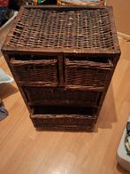 Rieten kastje, Minder dan 50 cm, 50 tot 100 cm, Ophalen of Verzenden, Zo goed als nieuw